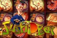 Sushi Bar Mobile Slot Logo