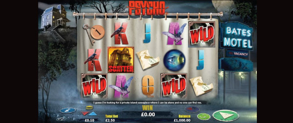 Psycho Main Slot Screenshot