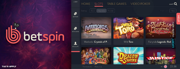 Betspin Casino Slots & Games