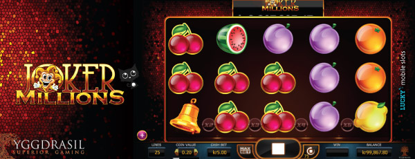 Joker Millions Mobile Jackpot Slot