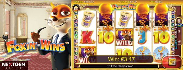 NextGen Foxin Wins iPad Slot