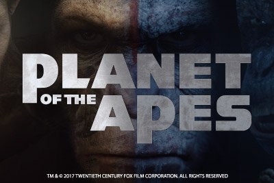 Planet Of The Apes Mobile Slot Logo