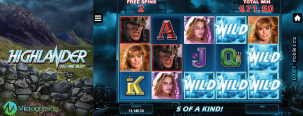 Highlander Slot Machine Free Spins With Wilds