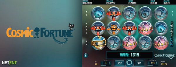 NetEnt Cosmic Fortune Slot