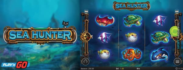 Play'n GO Sea Hunter Slot With 3 Reels