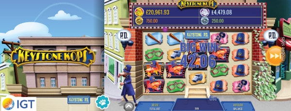 IGT Keystone Kops Slot On Mobile