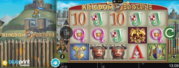 Blueprint Gaming Kingdom of Fortune Slot