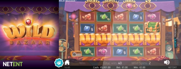 Wild Bazaar Game With Wild Spins & Linked Wilds