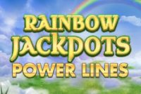 Rainbow Jackpots Power Lines Slot Logo