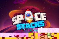 Space Stacks Slot Logo