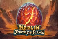 Merlin Journey Of Flame Slot Logo