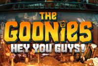 The Goonies Hey You Guys Slot Logo