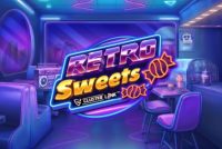 Retro Sweets Slot Logo