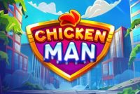 Chicken Man Slot Logo