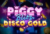 Piggy Bltiz Disco Gold Slot Logo